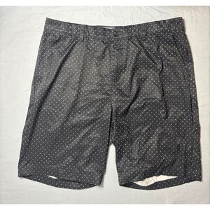 Greg Norman Shorts Mens 38 Black Performance Golf ML75 Microlux Stretch Spotted
